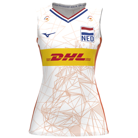 Nevobo Volleyball Match White Shirt Women